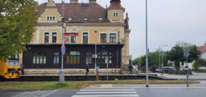 Čekárna a pokladna na nádraží Vysoké Mýto město