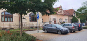 Příchod na nádraží ve Vysokém Mýtě město