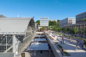 Penta - vizualizace zastřešení kolejiště pražského hlavního nádraží