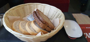 Jídelní vůz WARS na vlaku EC 108 Sobieski