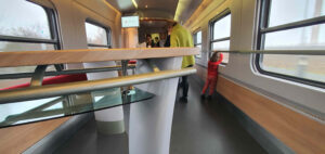 Barový vůz WARS na EC 105 Polonia