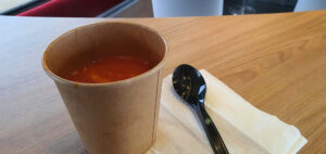 Barový vůz na expresu EC 105 Polonia