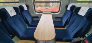 Barový vůz na expresu EC 105 Polonia