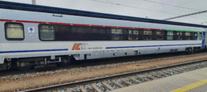 Barový vůz na expresu EC 105 Polonia