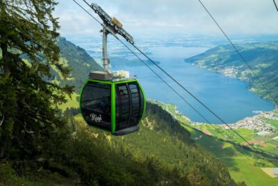 Lanovka z Kräbel na Rigi Scheidegg, zdroj archiv Rigi Bahnen