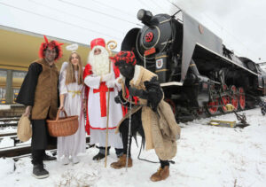 Mikulášské jízdy 2026, ilustrační foto ČD