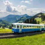Rigi: cesta vlakem z Arth Goldau, zdroj archiv Rigi Bahnen