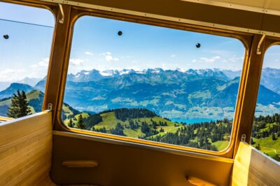 Rigi: užijte si výhledy z vlaku, zdroj archiv Rigi Bahnen