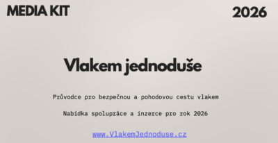 Media kit Vlakem Jednoduše 2026