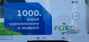 Stadler Flirt v barvách Koleje Mazowieckie
