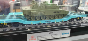 Model vozu pro přepravu tanků (Turecko)