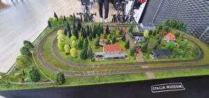 Model kolejiště v podání Stacja muzeum