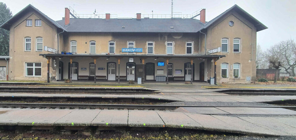 Nádraží v Bakově nad Jizerou