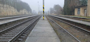 Bakov nad Jizerou, nástupiště u 3. koleje