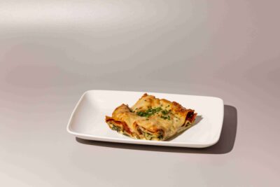 Bio zeleninové lasagne (malá porce)
