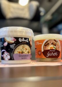 Česnekový krém a żurek ze zimní nabídky Leo Express