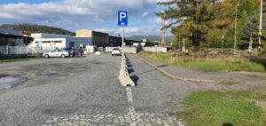 Parkoviště u nádraží Hlubočky, Mariánské údolí