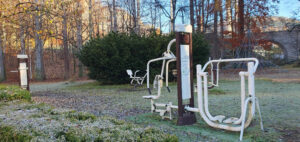 Riedlova vila v Desné a park