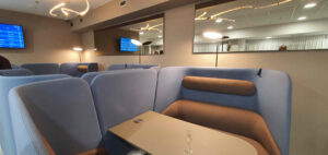 Business zóna v čekárně ČD Lounge v Praze