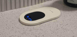 ČD Lounge v Praze, zásuvky na 230 V