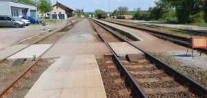 Přístup na vlak na nádraží Česká Skalice