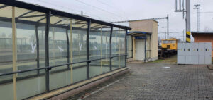 Podchod na nádraží v Moravanech