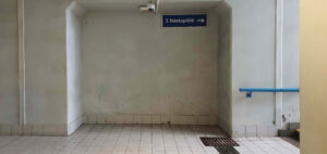 Podchod na nádraží v Moravanech