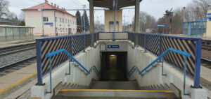 Vlaková stanice Moravany, druhé nástupiště