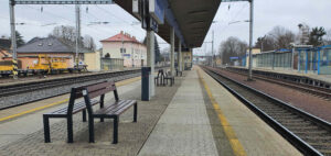 Vlaková stanice Moravany, druhé nástupiště