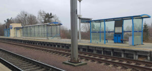 Nádraží v Moravanech a 3. nástupiště