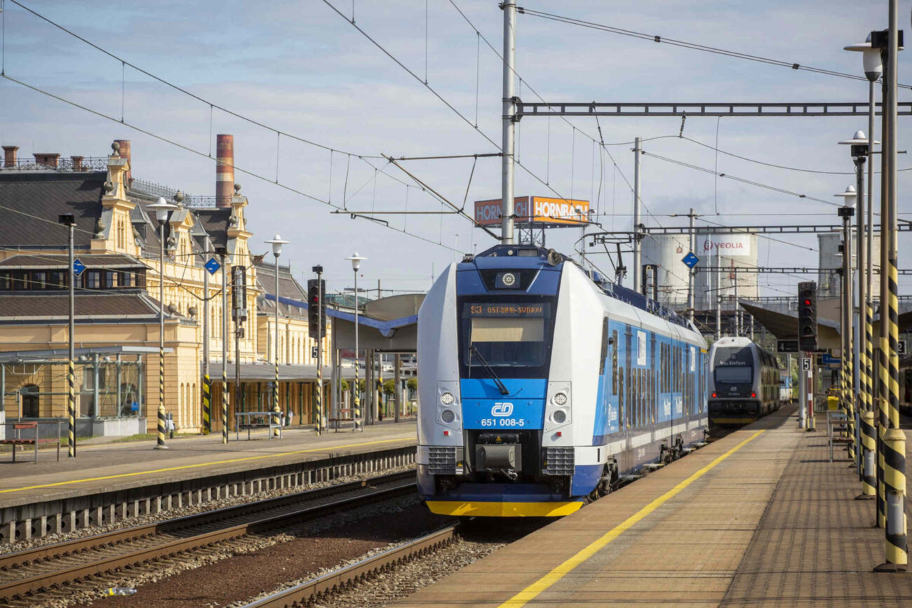 RegioPanter v Ostravě-Svinově. Ilustrační obrázek ČD