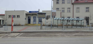 Přístup na nádraží v Čelákovicích