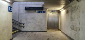 Podchod na nádraží v Čelákovicích