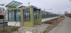 Přístup na nádraží v Čelákovicích