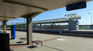 Podchod na nádraží v Čelákovicích