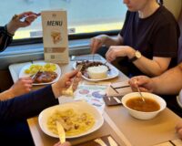 Hlavní jídla jarní nabídky slovenských jídelních vozů