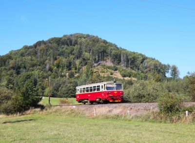 Motorový vůz M 152.0 „Orchestrion“ na Šenovce, autor František Stojaspal