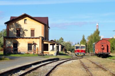 Nádraží Kamenický Šenov, autor Jiří Fišer