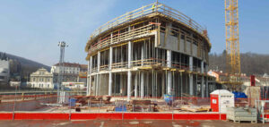 Prohlídka staveniště nádraží na Smíchově