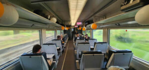 Talgo Leo Express sedadla