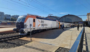 Leo Talgo při slavnostní uvedení na českou železnici