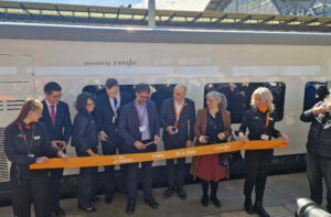 Slavnostní uvedení jednotek Talgo Leo Express na českou železnici