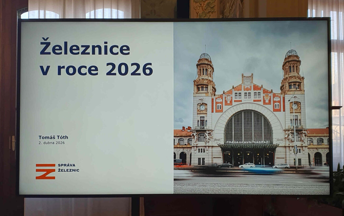 Tisková zpráva Správy železnic k zahájeným projektům v roce 2026