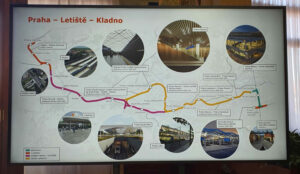 Prezentace Správy železnic: Stavba Ruzyně - Kladno