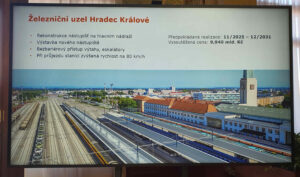 V dubnu 2026 začne modernizace uzlu Hradec Králové