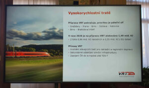 Budujeme vysokorychlostní tratě v České republice