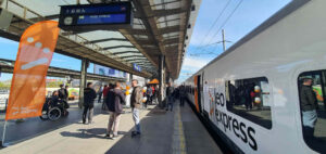 Slavnostní představení jednotky Talgo dopravce Leo Express