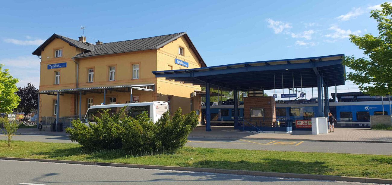Nádraží v Týništi nad Orlicí