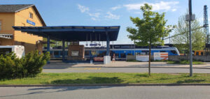 Podchod na nádraží v Týništi nad Orlicí