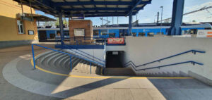 Podchod na nádraží v Týništi nad Orlicí